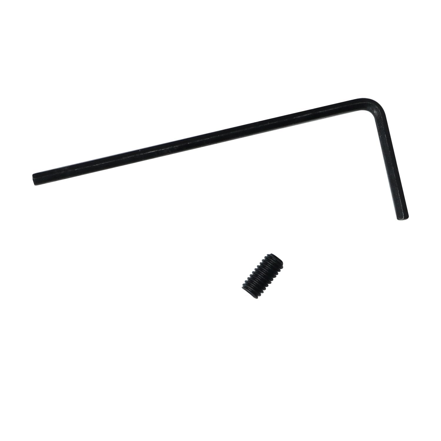 DGBRSM 30PCS M3x6 Metric Black Guitar Bridge Saddle Height Adjustment Screws Stainless Steel Guitar Bridge Saddle Height Adjustm